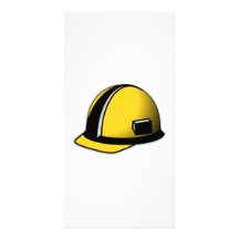 Hard Hat Customized Photo Card