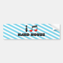 Hard House fan Bumper Stickers