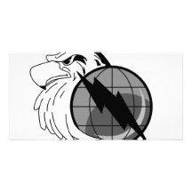 Hard Rockers logo Personalized Photo Card