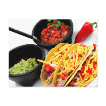 Hard Shell Taco's Post Card
