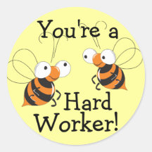 Hard Worker Reward Stickers