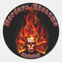 Hardart Kustoms Skullology Decal Sticker