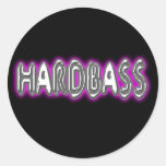 HARDBASS hard bass music stickers