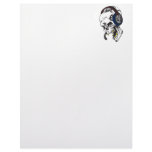 hardcore dee jay skull customized letterhead