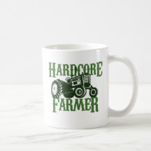 Hardcore Farmer Coffee Mugs