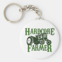 Hardcore Farmer Key Chain