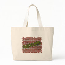 hardcore graffiti  design tote bag