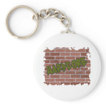 hardcore graffiti  design keychain