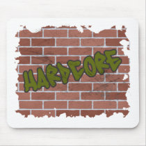 hardcore graffiti  design mousepads
