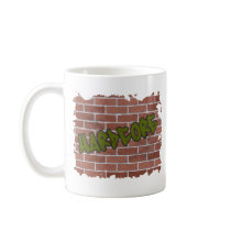 hardcore graffiti  design mug