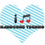 Hardcore Techno fan photo sculptures