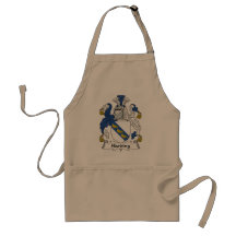 Harding Family Crest Aprons