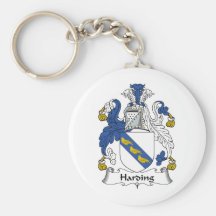 Harding Family Crest Keychains