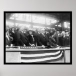 Harding Hoover Wives Baseball 1922 posters