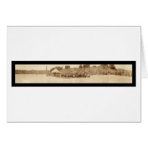 Harding in Plymouth MA Photo 1921 Greeting Cards