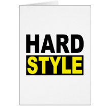 Hardstyle Greeting Cards