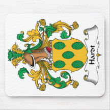 Hardt Family Crest Mouse Pad