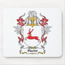 Hardt Family Crest Mouse Pads