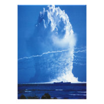 Hardtack Umbrella Underwater Nuclear Test 1958 Photo Art