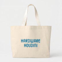 hardware Houdini wizard Leinentaschen