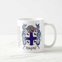 Hardy Family Coat of Arms Mug