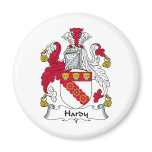 Hardy Family Crest magnets