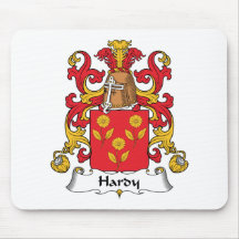 Hardy Family Crest Mouse Mat