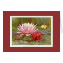 Hardy Water Lilies Greeting Cards