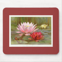 Hardy Water Lilies Mouse Pads