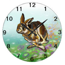hare wall clock