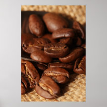 Haricots de café affiches