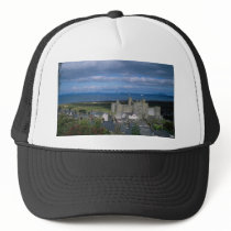 Harlech Castle and village, Gwynedd, northern Wale Mesh Hat