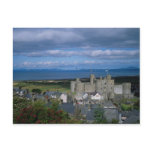 Harlech Castle and village, Gwynedd, northern Wale Postcards