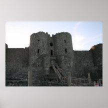 Harlech castle poster
