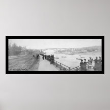 Harlem Boat Club, NY Photo 1902 Posters