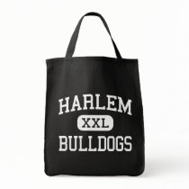 Harlem - Bulldogs - High School - Harlem Georgia Tote Bag
