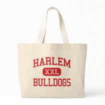 Harlem - Bulldogs - High School - Harlem Georgia Tote Bag