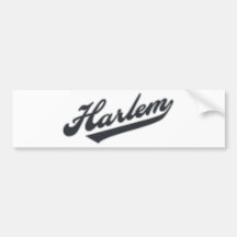 Harlem Bumper Sticker