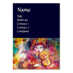 HARLEQUIN AND COLUMBINE Music,Decor,Theatre Artist Business Card Templates