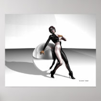 HARLEQUIN - Chrome Print