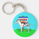Harlequin Dane Pi$$ on Obama Key Chain