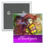 HARLEQUIN purple amethyst Pin