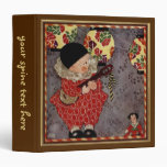 Harlequin vintage d'enfant jouant la musique sur u