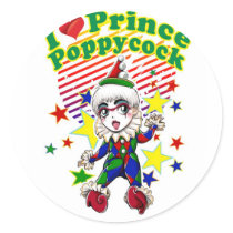 Harlerot Baby Poppycock Sticker