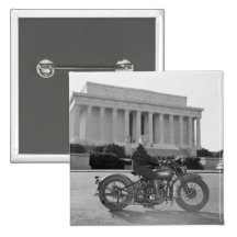 Harley Davidson Motorcycle - First Woman Pins