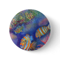 Harliquin Fish Pin