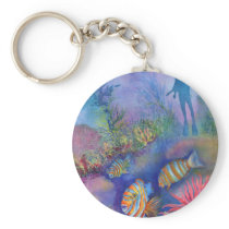 Harliquin Fish Key Chain