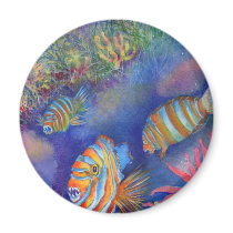 Harliquin Fish Magnet