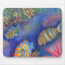 Harliquin Fish Mousepad