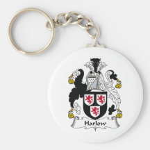 Harlow Family Crest Key Chain